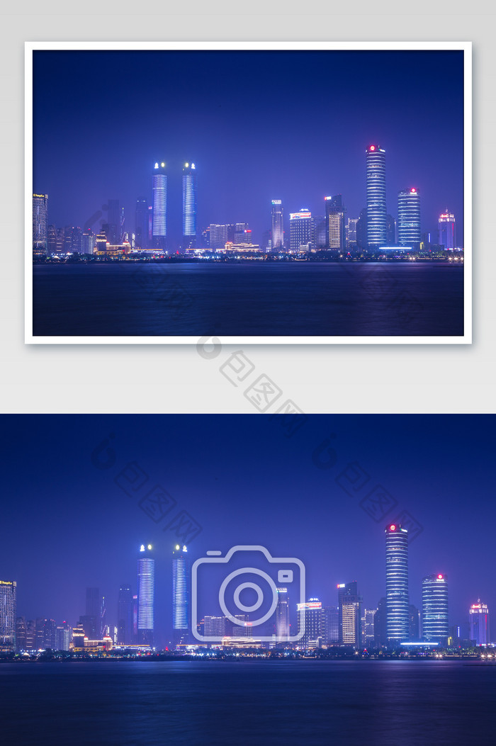 大气南昌夜景摄影图