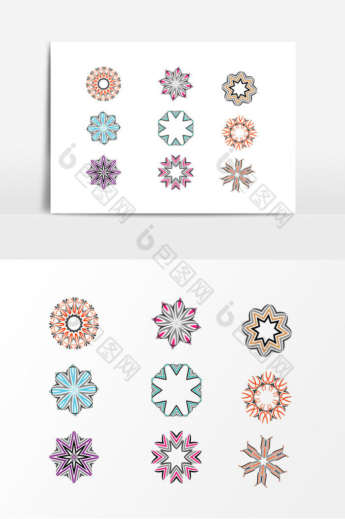 彩色装饰花纹图案边框素材图片素材免费下载,本次作品主题是广告设计