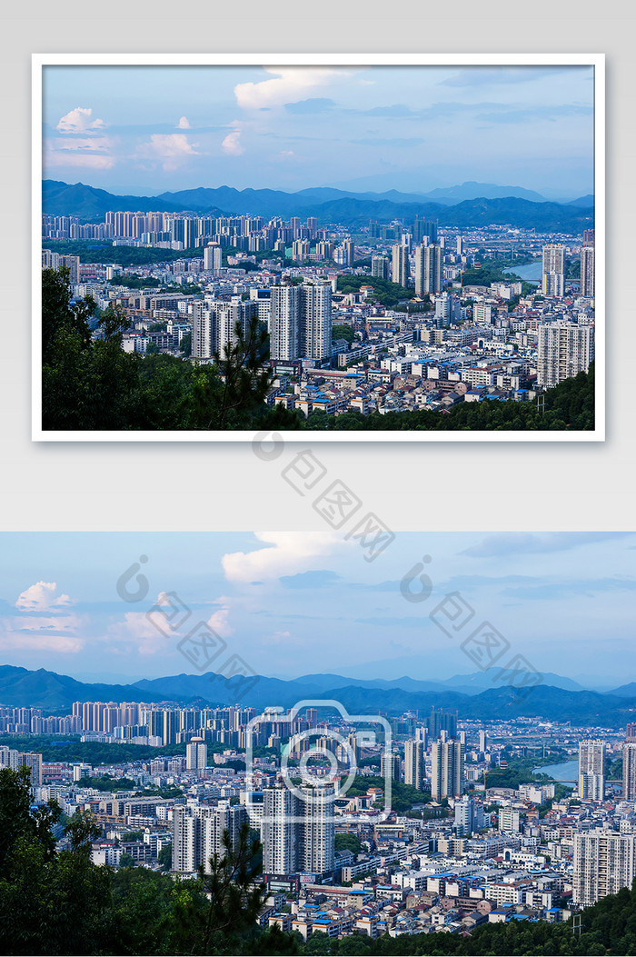 百强县市浏阳城区风景摄影图片