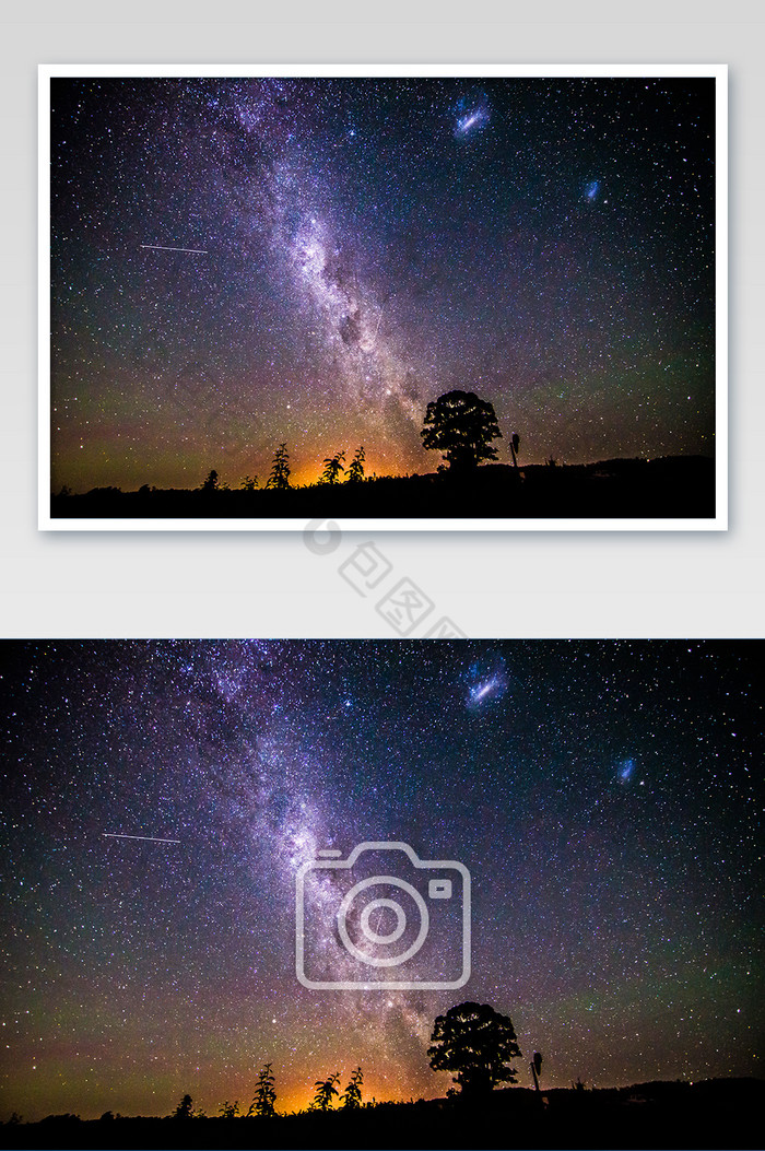 塔斯农场星空银河摄影图图片图片