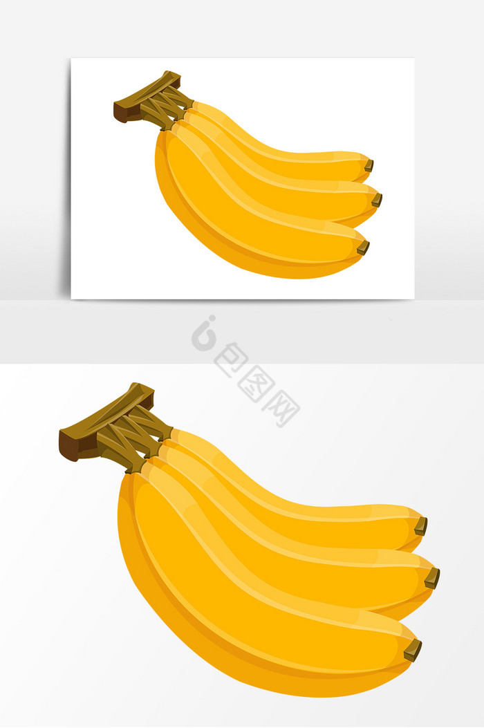 水果香蕉形象图片
