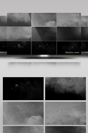 11组4K烟雾迷雾流体特效视频素材图片