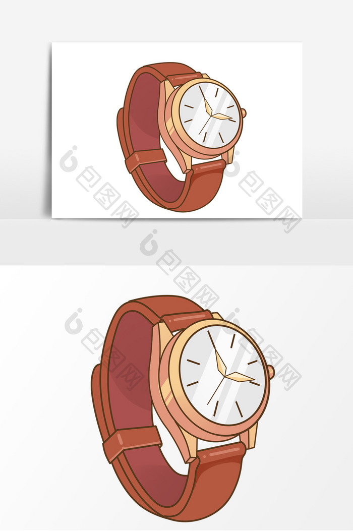 手表节日礼物形象元素