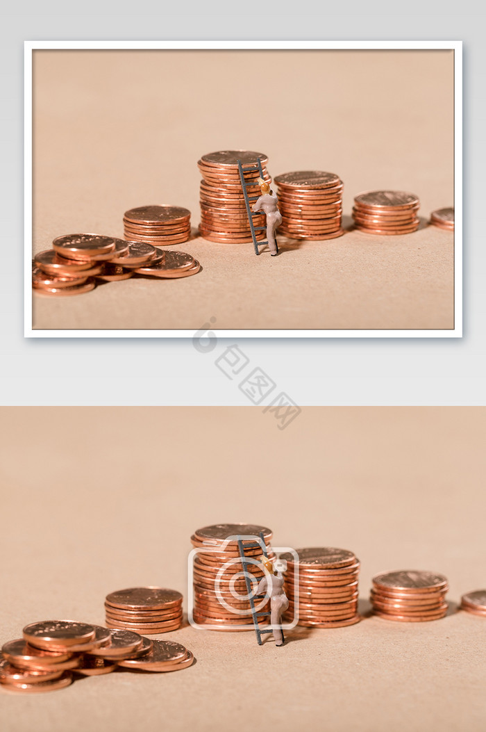 金融硬币创意图片