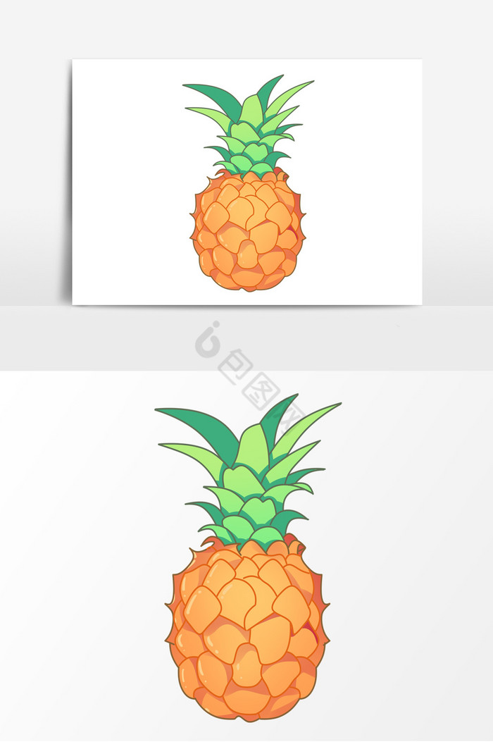 夏季水果菠萝图片