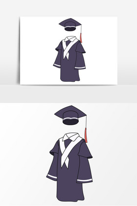 学士服卡通图片-学士服卡通素材免费下载-包图网