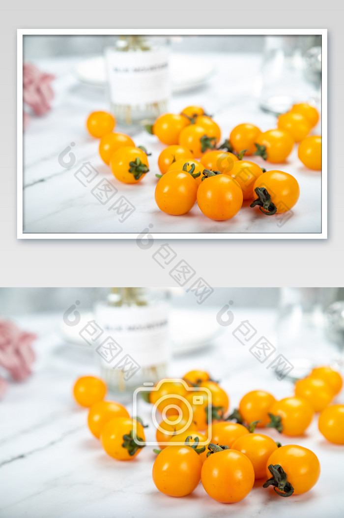 圣女果水果摄影图