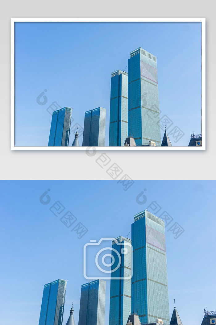 大连东港cbd城市摄影图