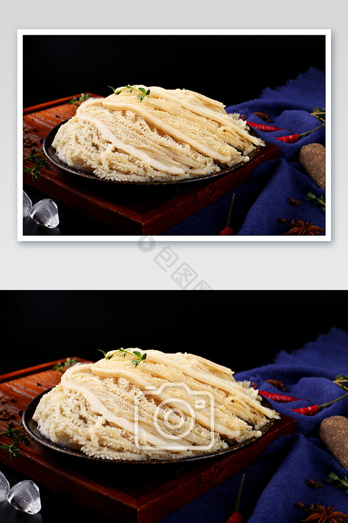 美食食材千层肚火锅食材高清摄影图图片