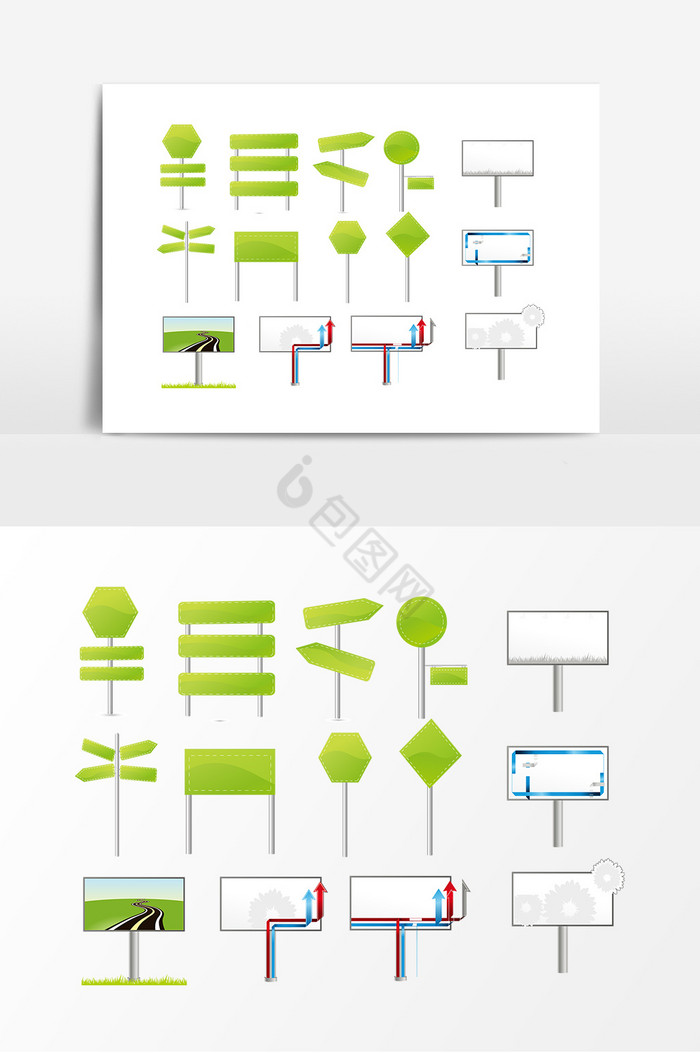 广告牌路牌图片