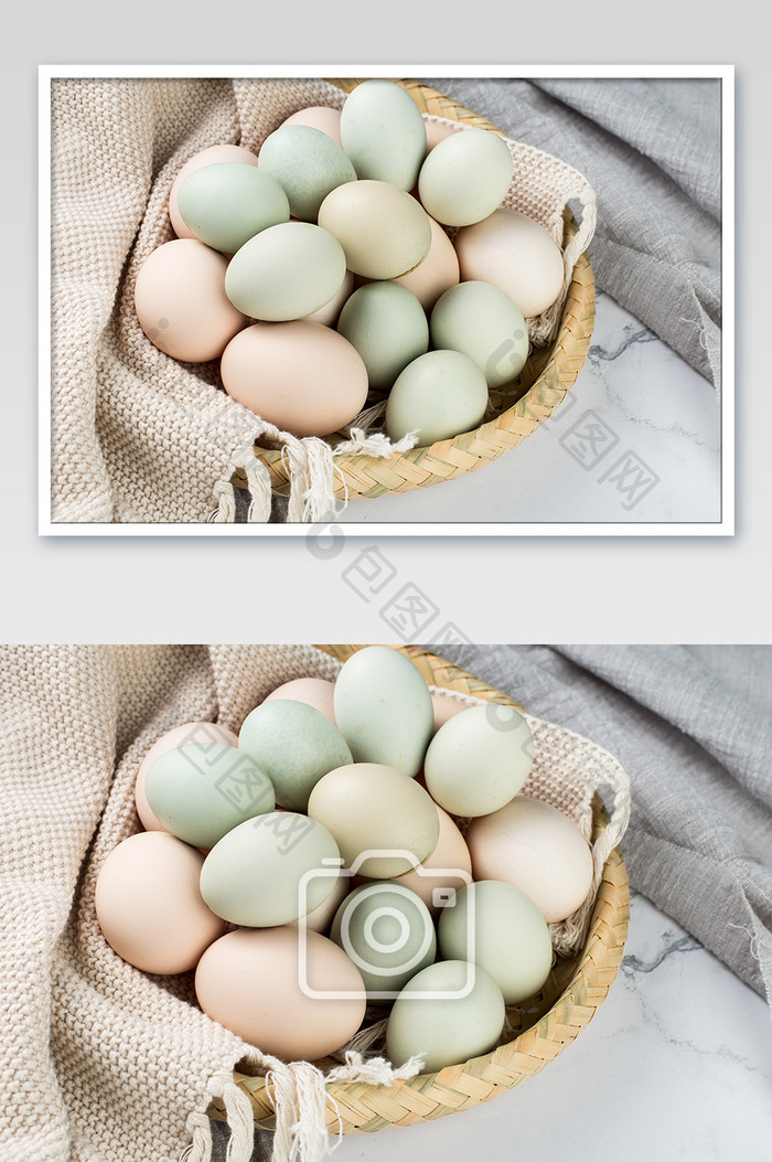 新鲜食材鸡蛋高清摄影图片