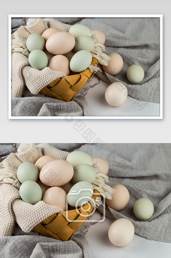 高清新鲜食材鸡蛋美食摄影图图片