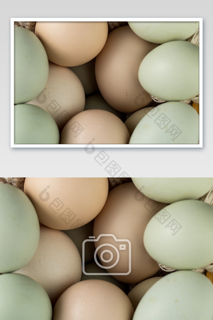 新鲜早餐食材鸡蛋高清细节摄影图