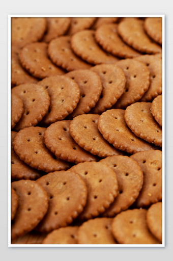 美食零食圆形饼干高清摄影图图片