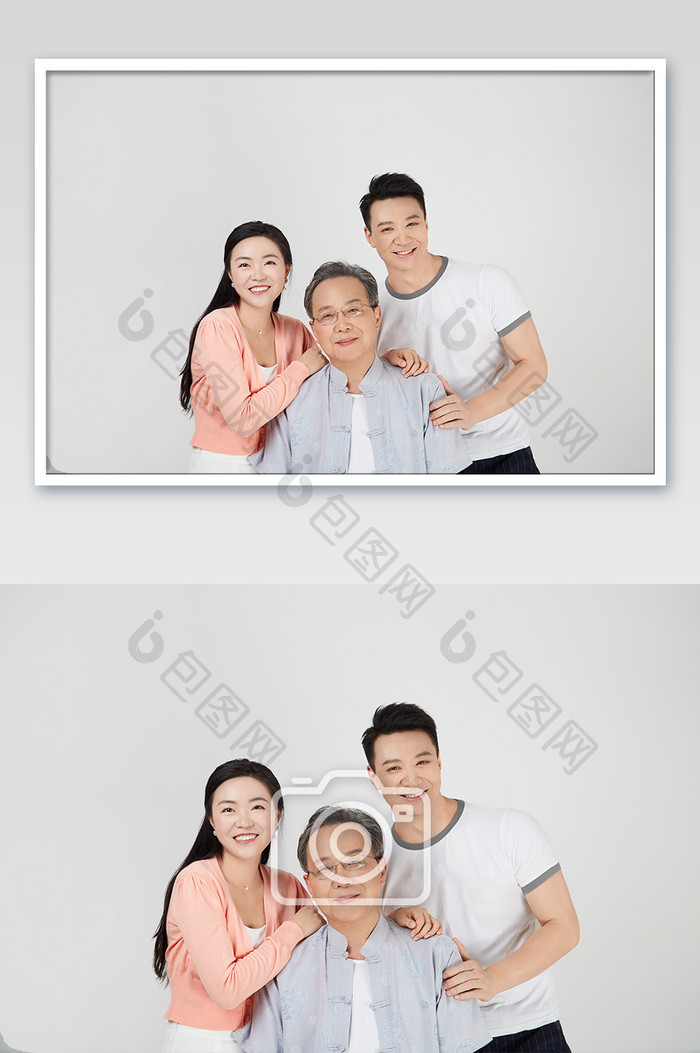 父亲节温馨家庭图片19