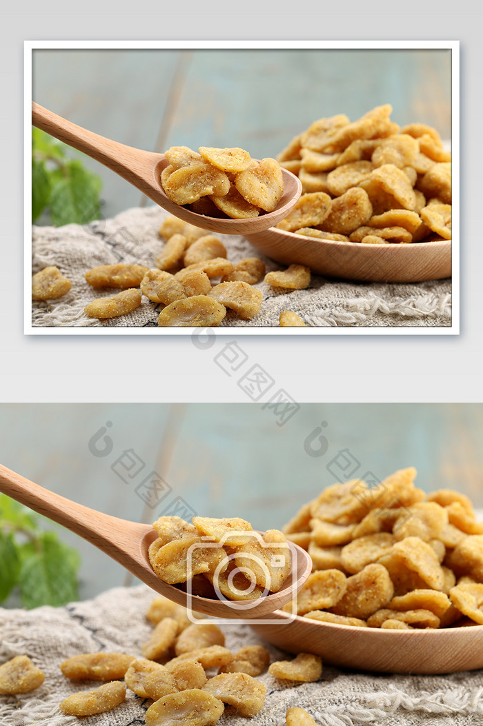坚果零食蚕豆高清美食摄影图