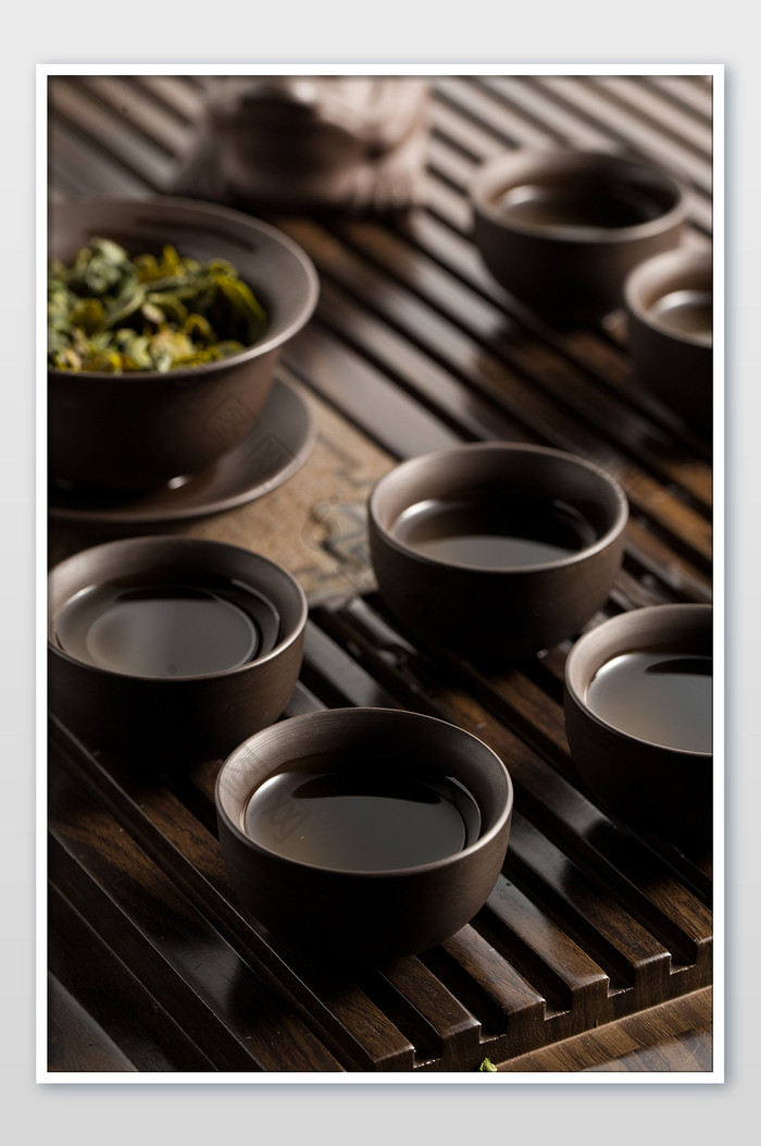 高清中国风铁观音茶叶美食摄影图