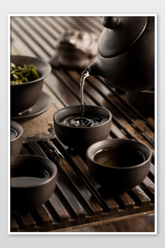 高清中国风铁观音茶叶美食摄影图片