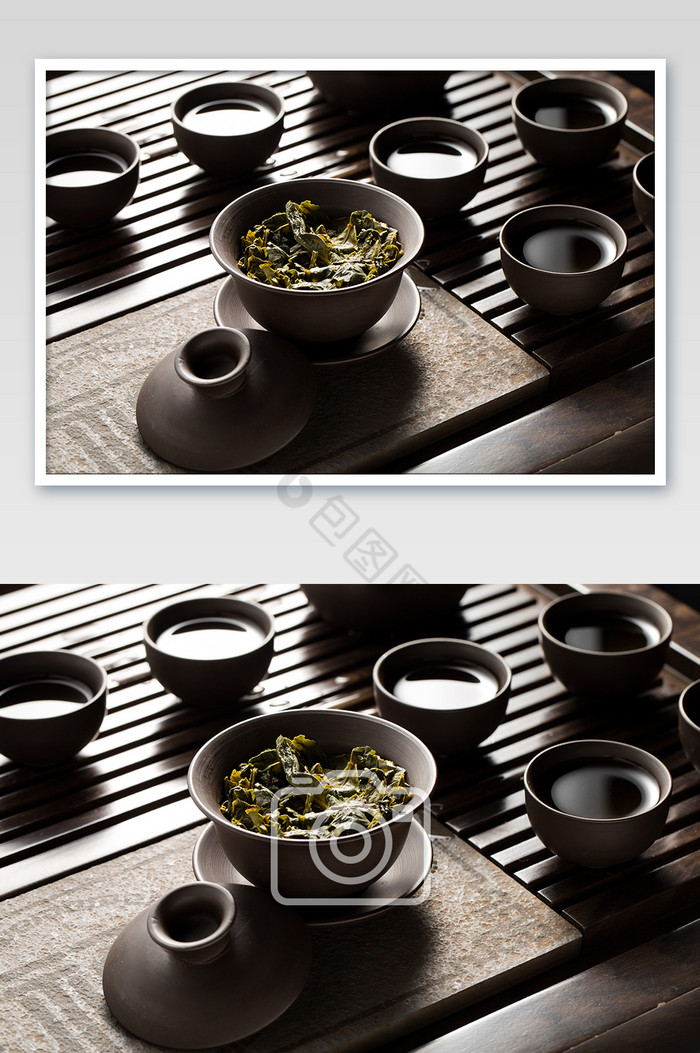 高清中式茶道铁观音茶叶摄影图图片
