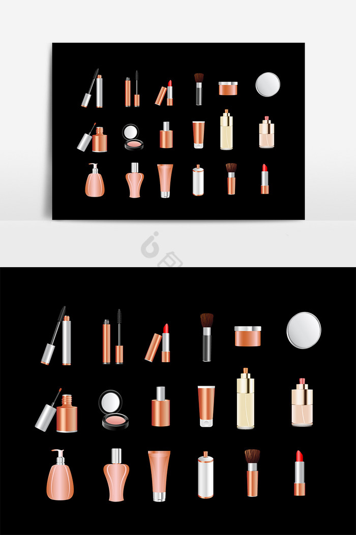 美妆化妆工具用品图片
