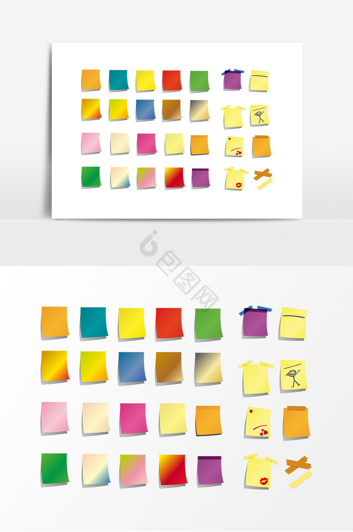 便利贴图片-便利贴素材免费下载-包图网