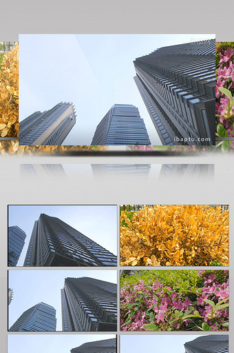 现代都市建筑商务旅游高楼大厦快节奏图片