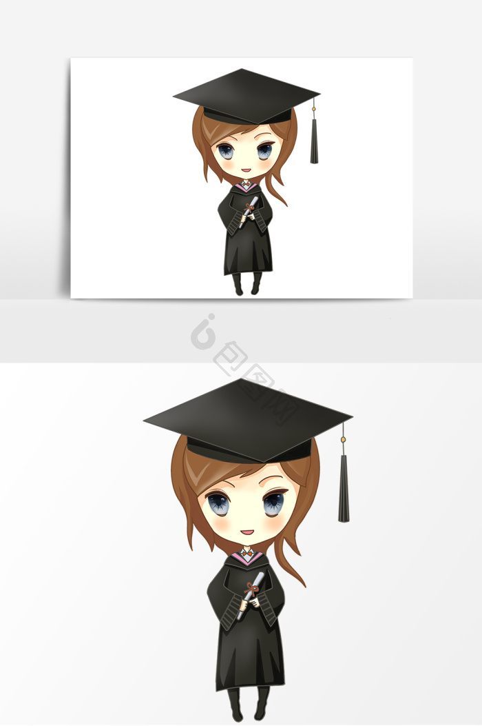 学士帽卡通图片-学士帽卡通素材免费下载-包图网