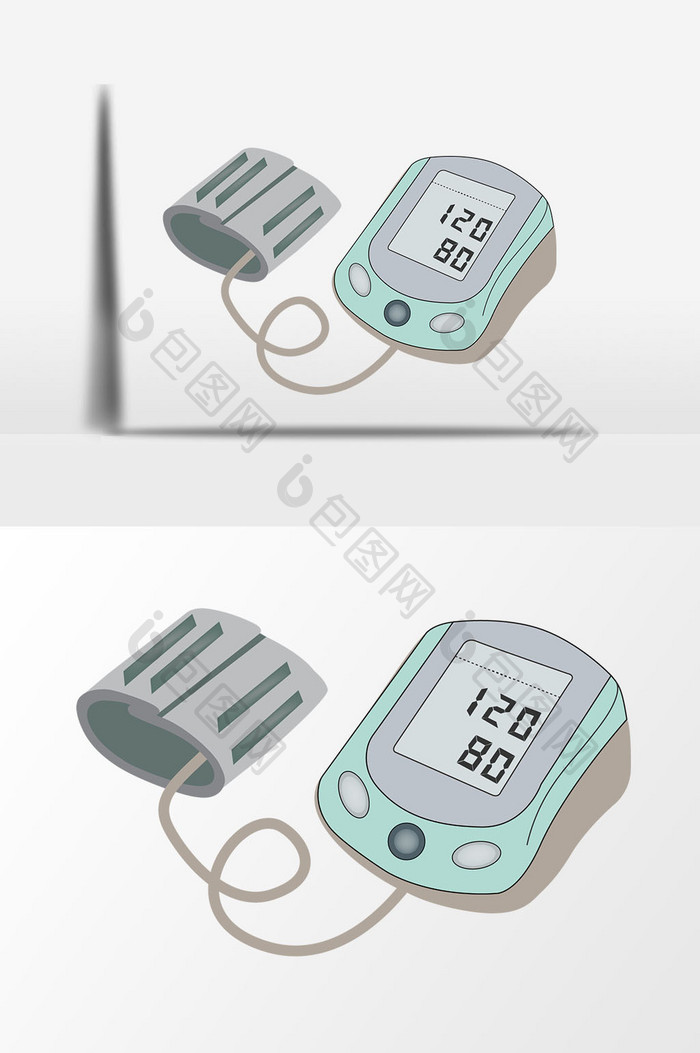 医用血压计矢量元素