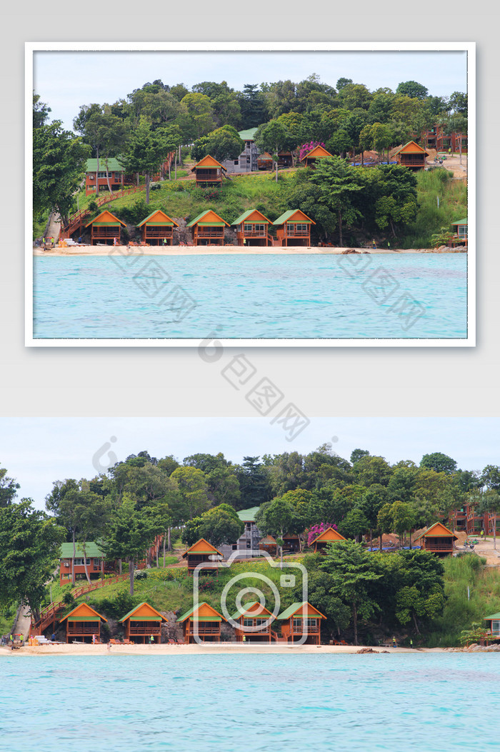海滩度假休闲丽贝岛东南亚自然风光摄影图图片图片