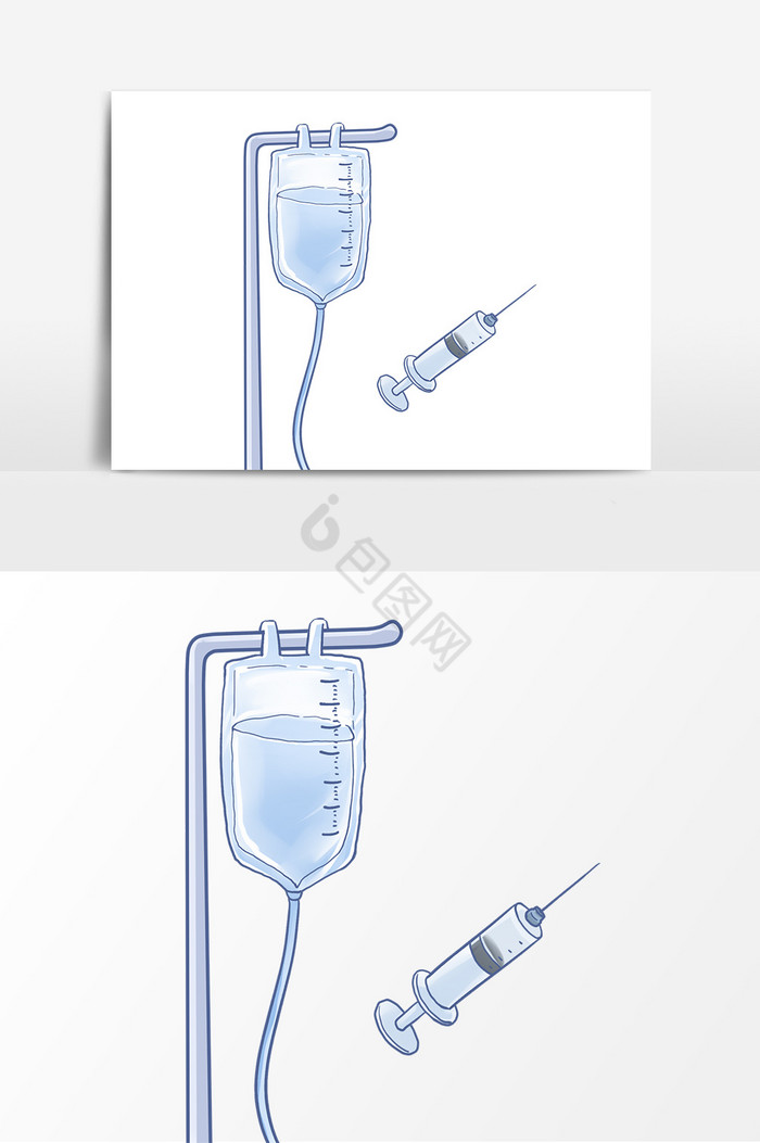 护士节医疗用品输液注射器图片