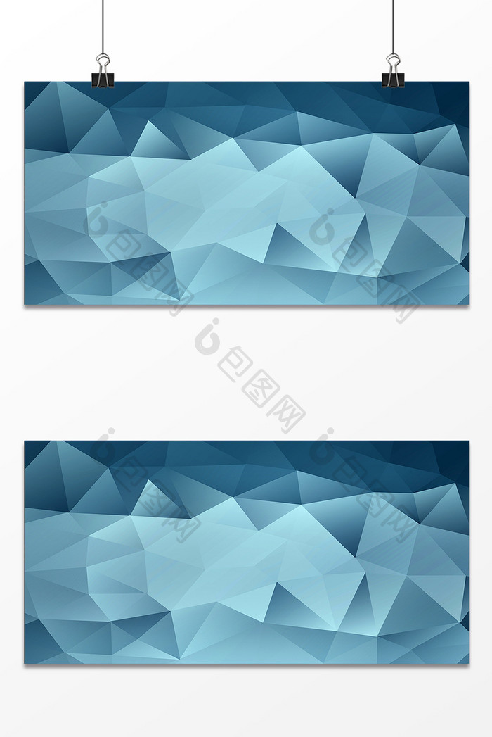 浅蓝色质感方块科技背景