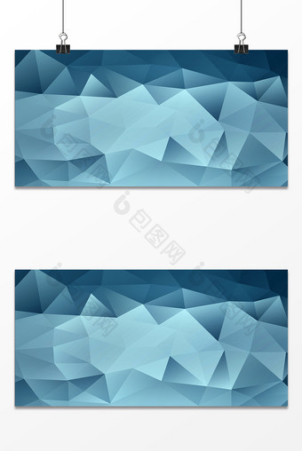 浅蓝色质感方块科技背景图片