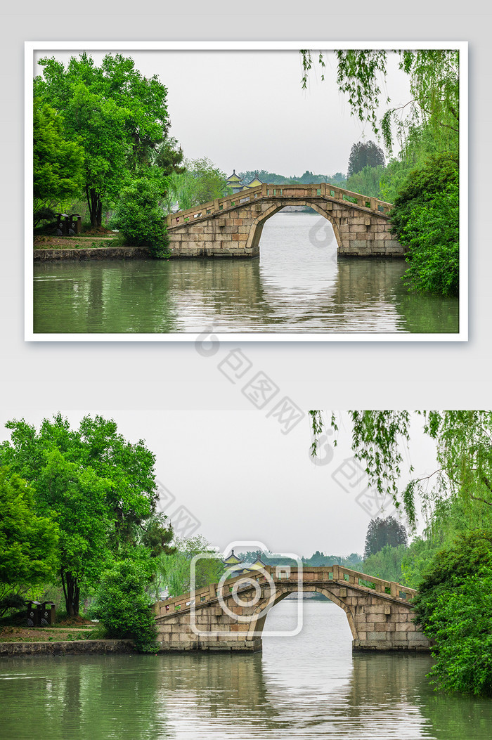 包图网提供精美好看的春天小桥流水片之二素材免费下载,本次作品主题
