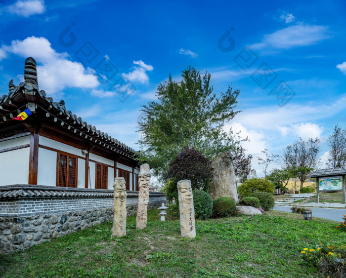 珲春市防川村东方第一村朝鲜族民宿图片-包图网企业站
