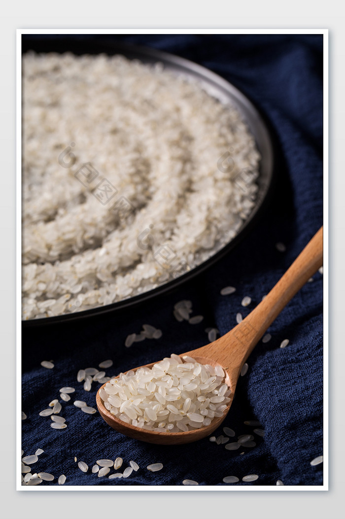 传统美食东北胚芽大米高清摄影图片
