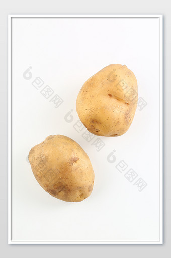 新鲜蔬菜土豆美食摄影图片