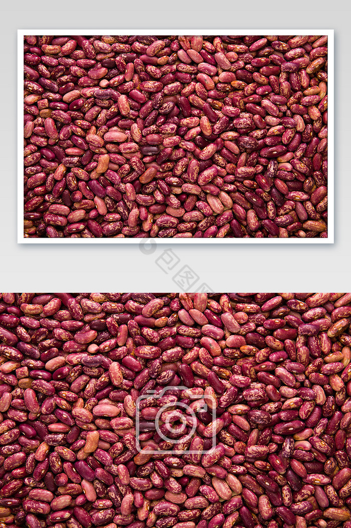 花豆红色的豆赤豆农作物五谷杂粮摄影图片