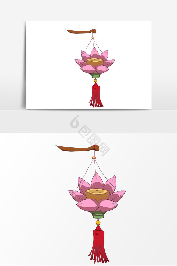 儿童节荷灯