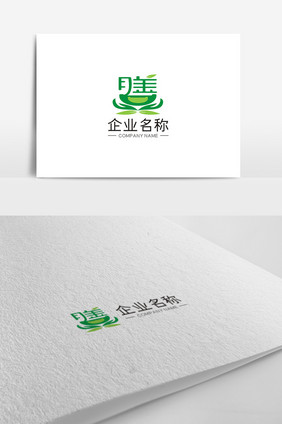 简约绿色健康膳食LOGO