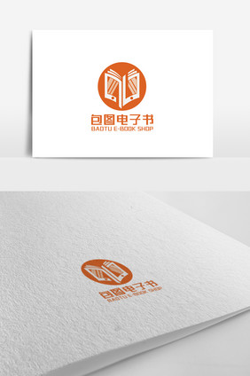 橙色简洁大方企业logo设计