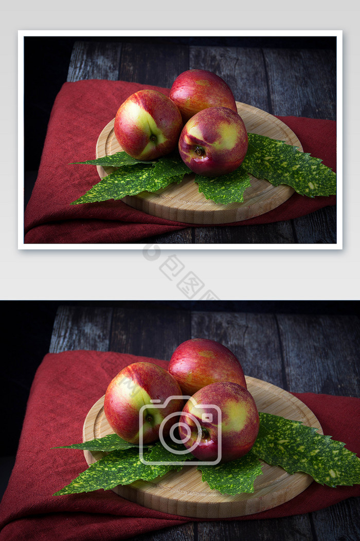 新鲜油桃水果摄影图片图片