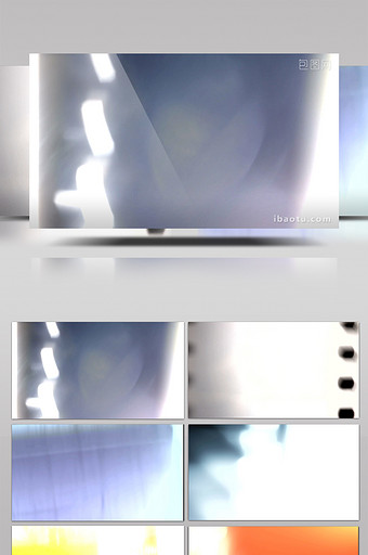 10款屏幕胶片光效转场动画特效元素素材图片
