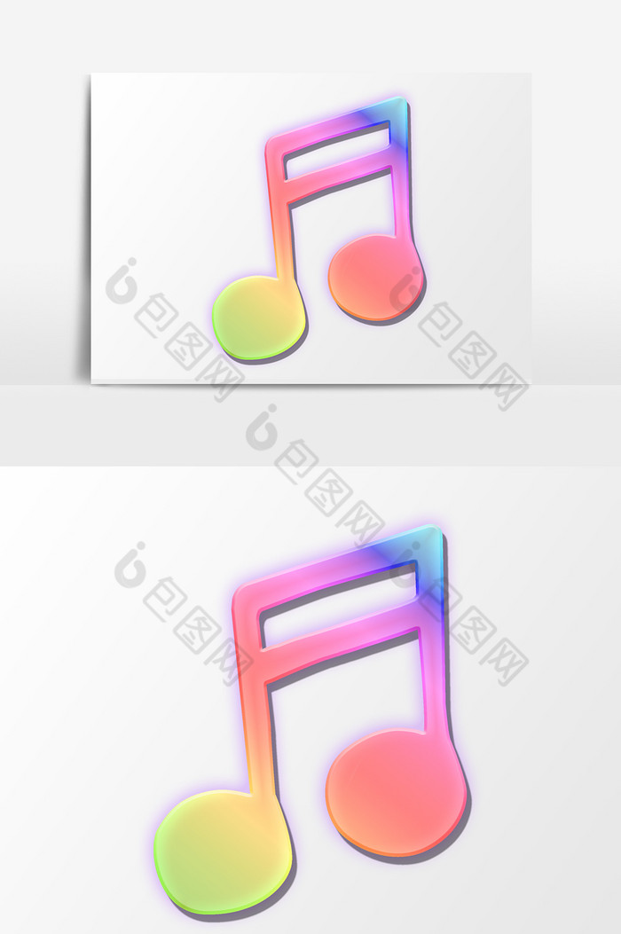 彩色音符图片图片