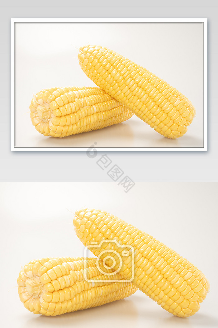 黄色玉米棒高清摄影图图片
