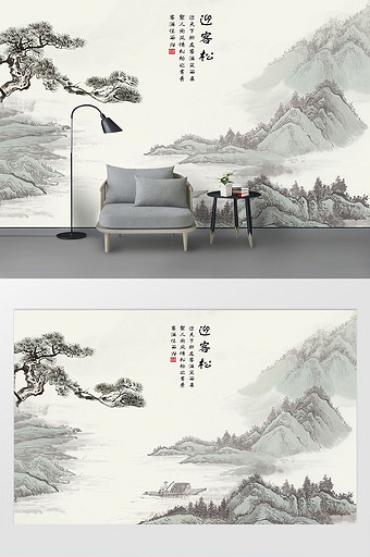 迎客松图片-迎客松素材免费下载-包图网