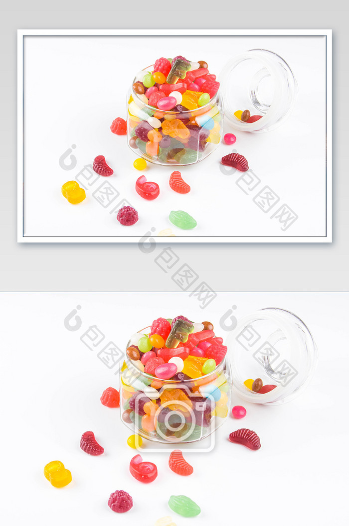 一罐高清美味糖果摄影图