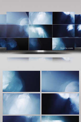 9组4K朦胧大光斑叠加视频素材图片
