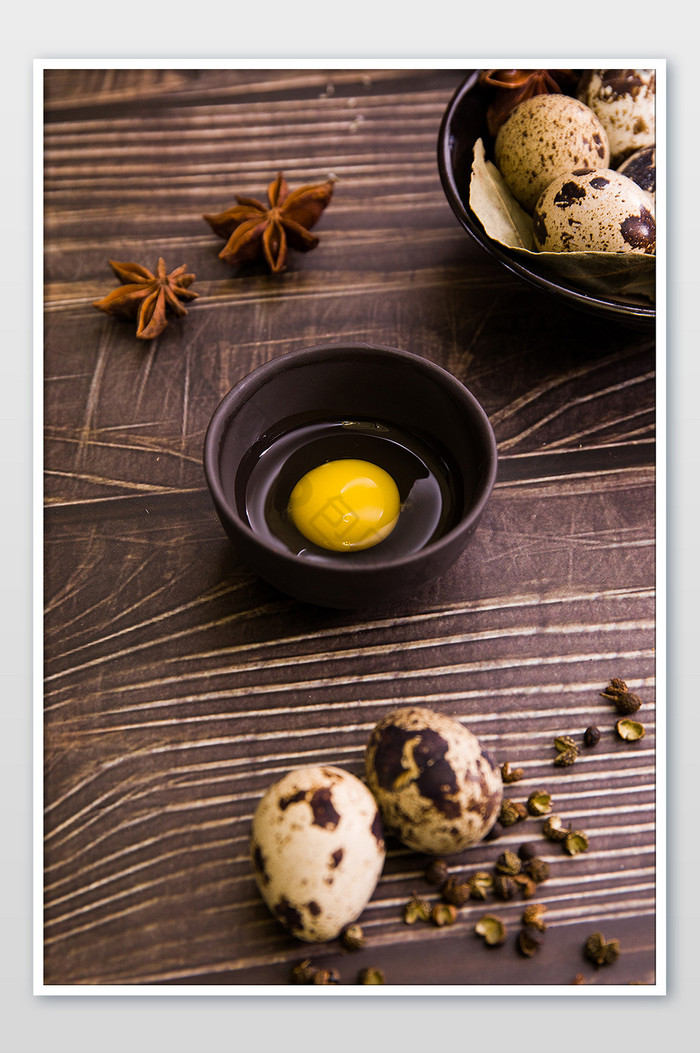 鹌鹑蛋黄鹌鹑蛋食用美味图片图片