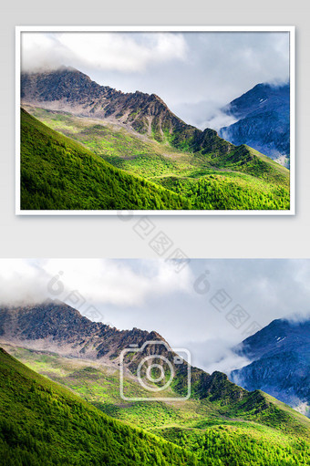 青山高山图片