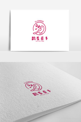 简洁婚庆主题logo设计